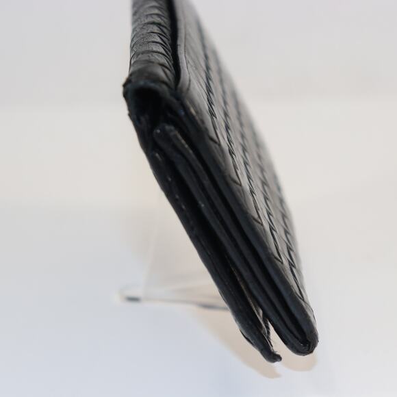 Bottega Veneta Black Intrecciato Leather Wallet - Picture 3 of 11